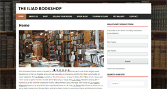 Desktop Screenshot of iliadbooks.com
